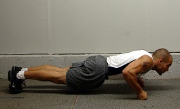 knuckle pushup