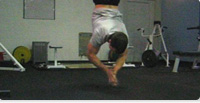 Clapping Handstand Pushup
