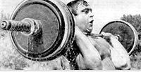 Lento avanti tecnico per lo strength training