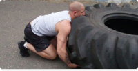 Tire flipping: suggerimenti e tecniche