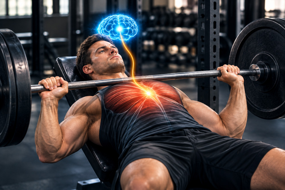 Connessione mente-muscolo: quanto conta davvero quando ci alleniamo con i pesi?